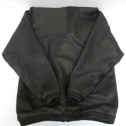 MOSSIR by FINE CREEK&CO Cowhide Hoodie Black