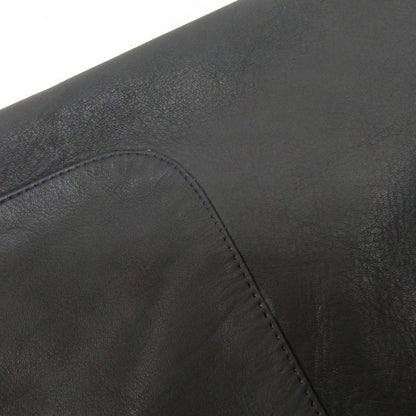 MOSSIR by FINE CREEK&CO Cowhide Hoodie Black