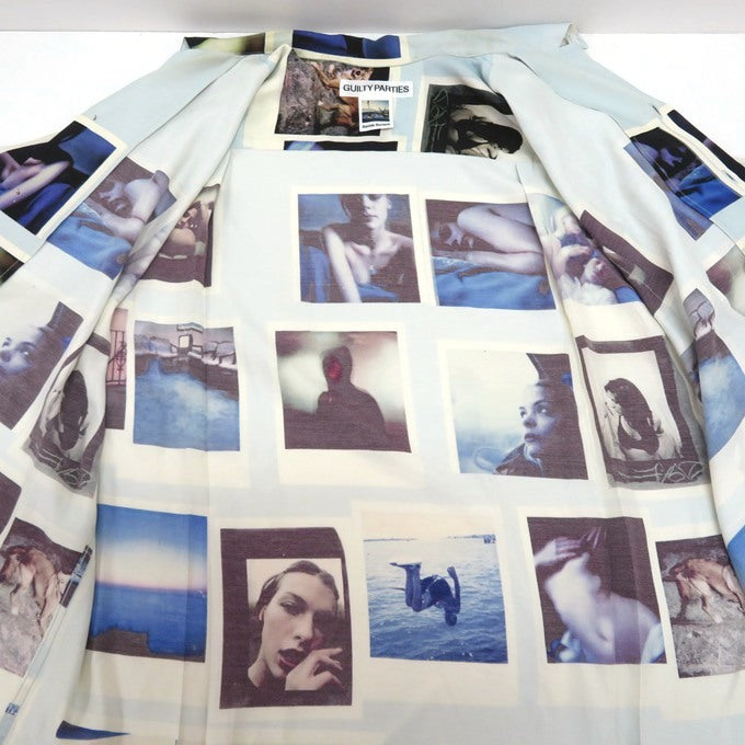 WACKO MARIA DAVIDE SORRENTI S/S Hawaiian Shirt Blue Size L