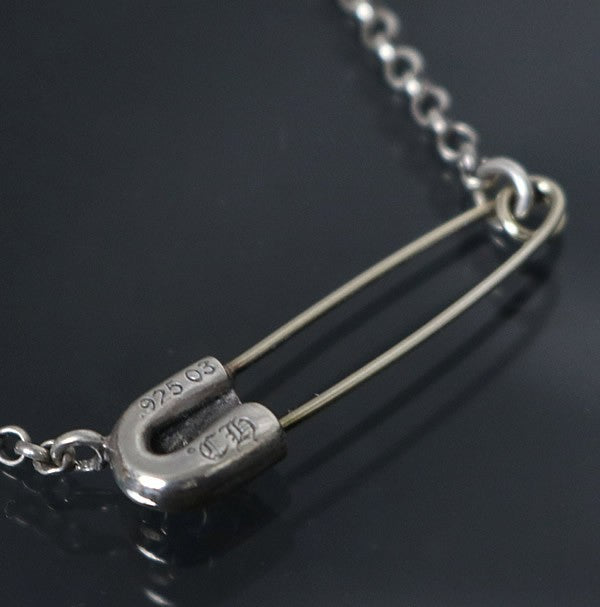 CHROME HEARTS Silver Safety Pin 1P Diamond Size ONE SIZE