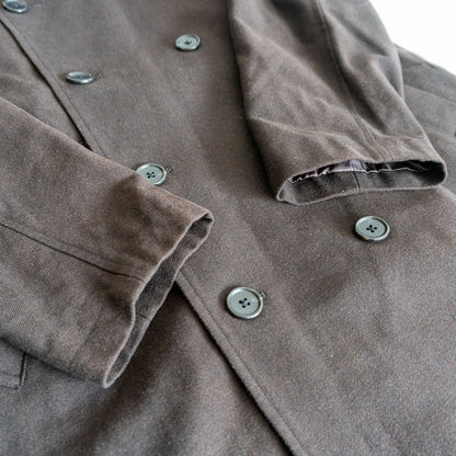 Y's for Men Hooded Long Trench Coat Size 3
