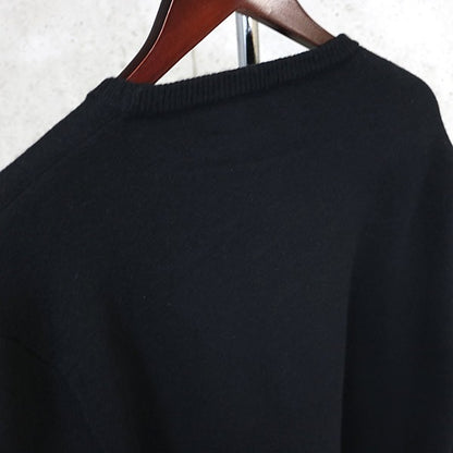 CHROME HEARTS Floral Cross Cashmere Sweater Black Size L