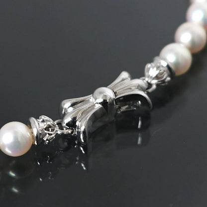CHROME HEARTS x Mikimoto Diamond Cross Pearl Size ONE SIZE