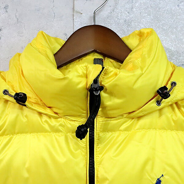 POLO RALPH LARUREN Men's Down Jacket Yellow Size SP