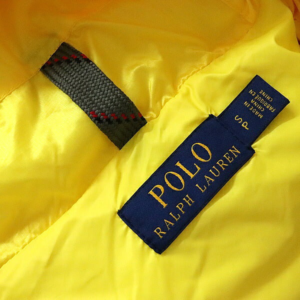 POLO RALPH LARUREN Men's Down Jacket Yellow Size SP