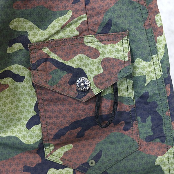 CHROME HEARTS Camo Swim Shorts Khaki Size 32
