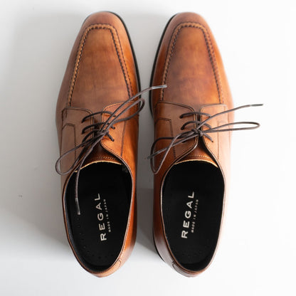 REGAL Apron-toe leather shoes Size 25cm