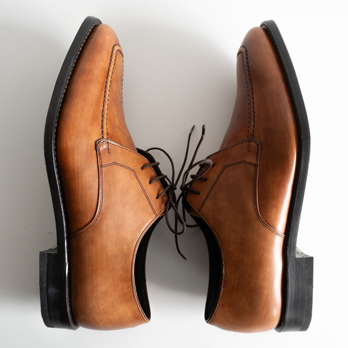 REGAL Apron-toe leather shoes Size 25cm
