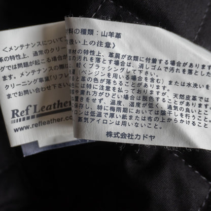 KADOYA HEAD FACTORY Double Rider Jacket Black Size M