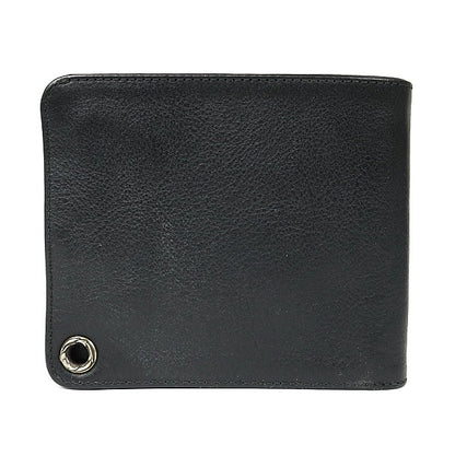 CHROME HEARTS 1 Snap Cross Button Leather Size ONE SIZE