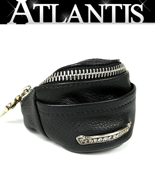 CHROME HEARTS Snapt Pack Leather Mini Pouch Size ONE SIZE