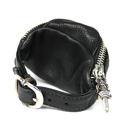 CHROME HEARTS Snapt Pack Leather Mini Pouch Size ONE SIZE