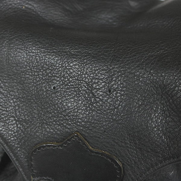CHROME HEARTS Flare Knee Mini Leather Backpack Size ONE SIZE