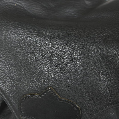CHROME HEARTS Flare Knee Mini Leather Backpack Size ONE SIZE