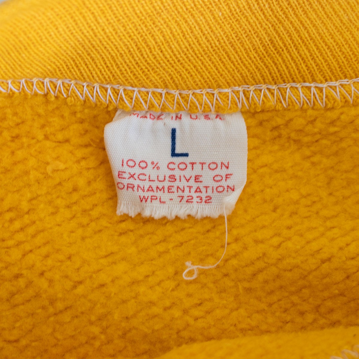 Russell Athletic 50s 60s V-stitch Sweatshirt Size L