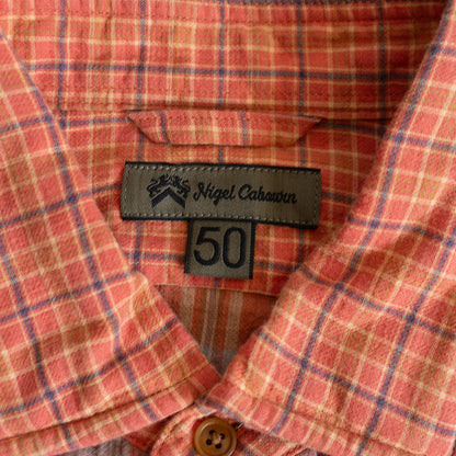Nigel Cabourn 50 30"S BRITISH ARMY SHIRT - OZONE BLEACH Size 50
