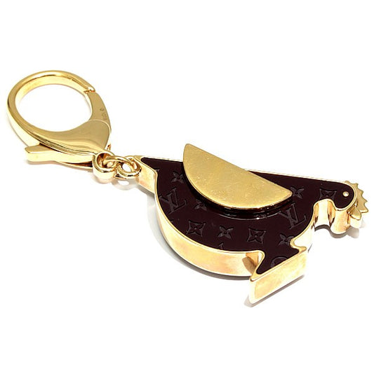 Louis Vuitton Monogram Animania Bag Charm Brown