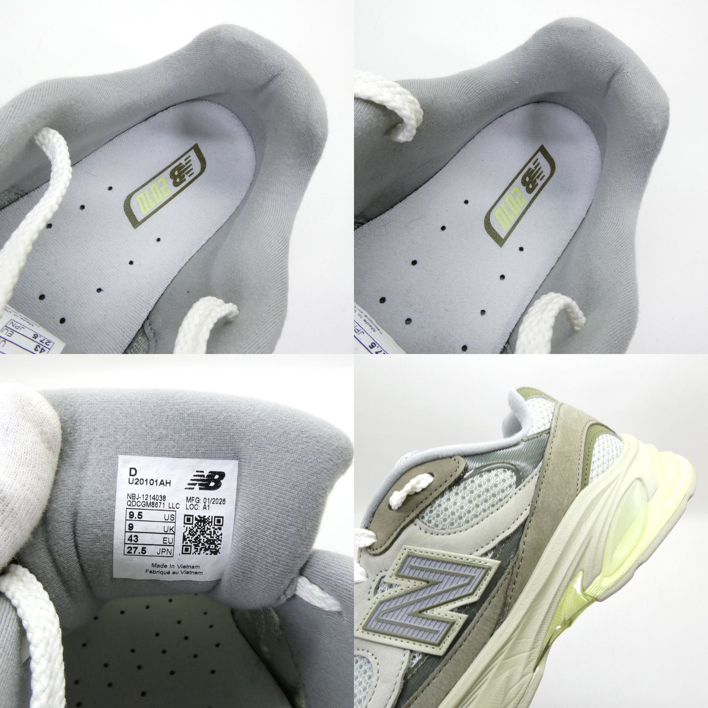 New Balance Lifestyle ABZORB 2010 Grey Beige Sneakers
