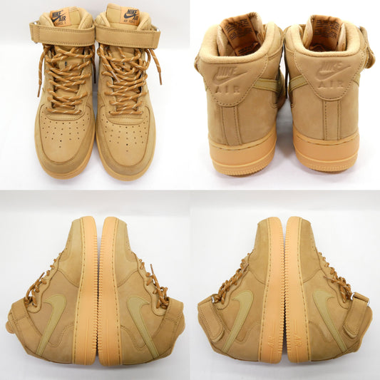 NIKE AIR FORCE 1 Mid '07 WB Flax Brown Sneakers