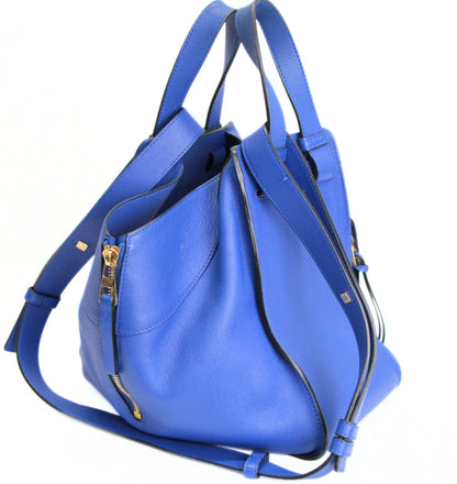LOEWE Hammock Small 2-Way Bag Blue Size ONE SIZE