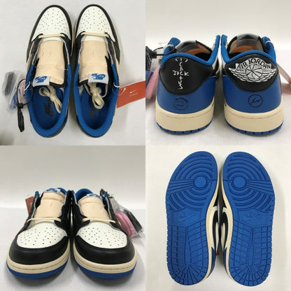 Nike Travis Scott Air Jordan 1 Low Multi Sneakers Size 27.5