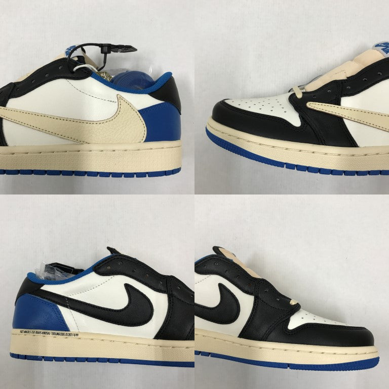 Nike Travis Scott Air Jordan 1 Low Multi Sneakers Size 27.5