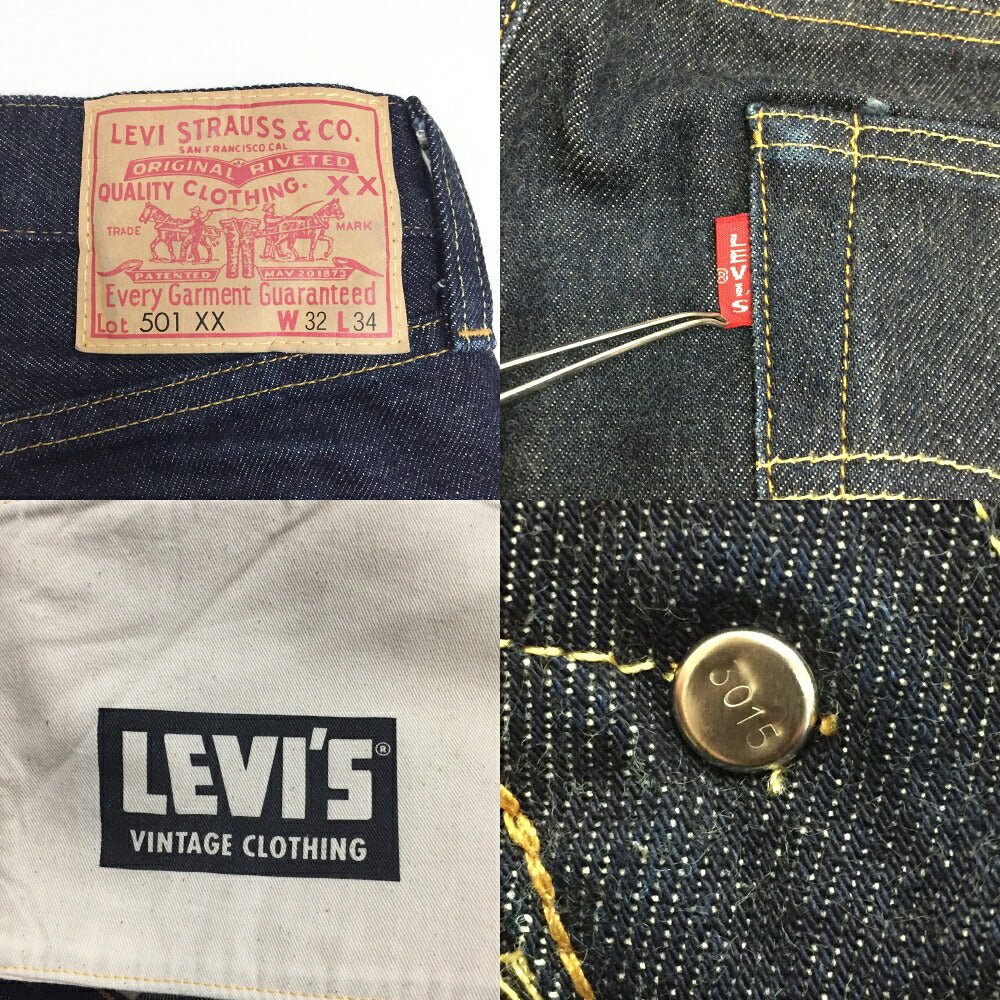 Levi's Vintage Clothing 501xx BIG E Jeans Indigo Size 32