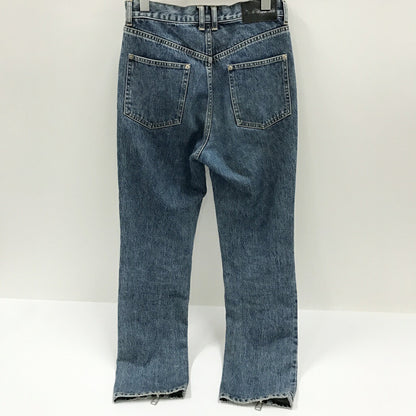 JOHN LAWRENCE SULLIVAN Bleached Zipped Denim Jeans Size 44