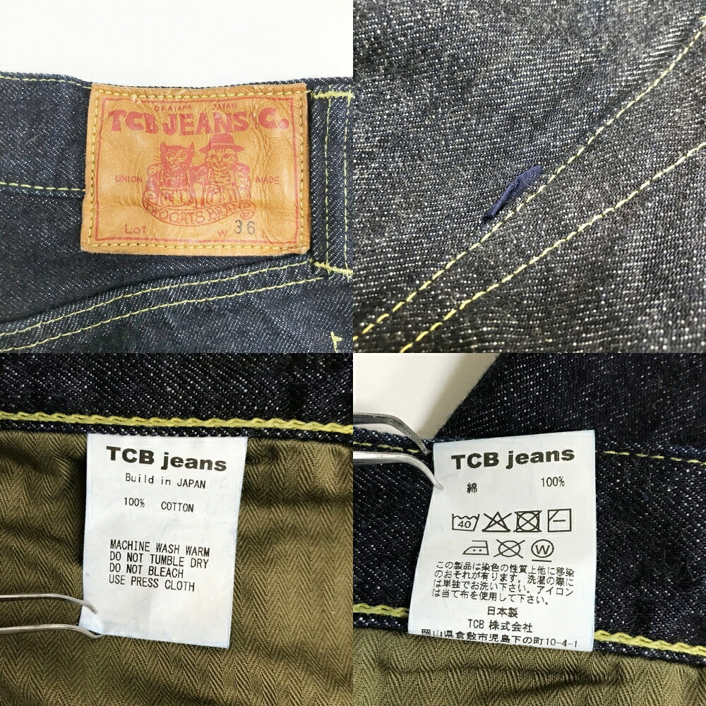 TCB jeans S40s War Model Jeans Blue Size 36