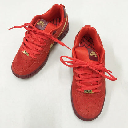 Nike Paul Rodriguez SB P-Rod 1 Red Sneakers Size 26.5