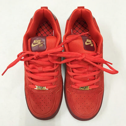 Nike Paul Rodriguez SB P-Rod 1 Red Sneakers Size 26.5
