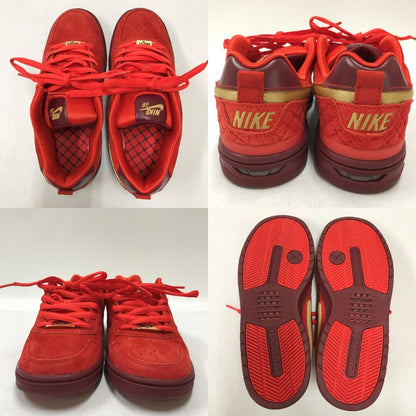 Nike Paul Rodriguez SB P-Rod 1 Red Sneakers Size 26.5