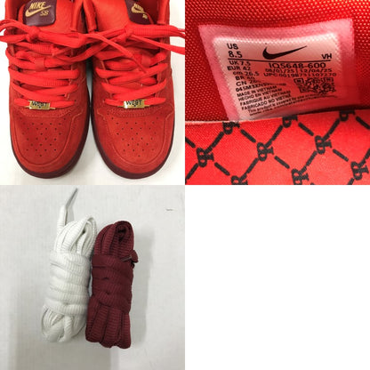 Nike Paul Rodriguez SB P-Rod 1 Red Sneakers Size 26.5