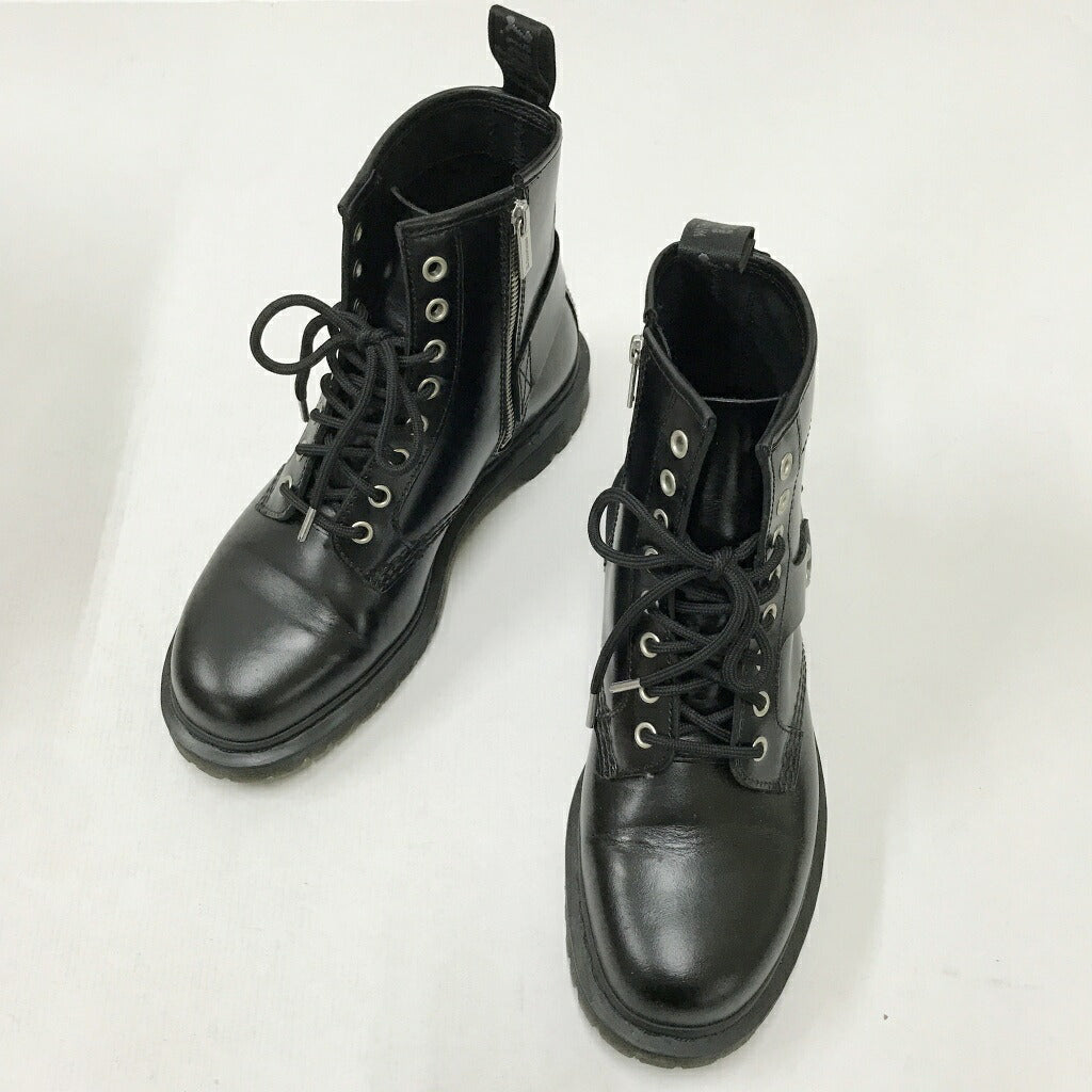 Dr. Martens 1460 Harness 8-Eye Boots Black Size EU41