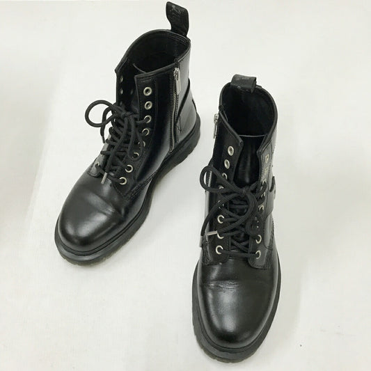 Dr. Martens 1460 Harness 8-Eye Boots Black Size EU41