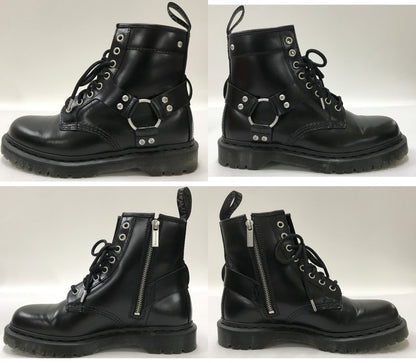 Dr. Martens 1460 Harness 8-Eye Boots Black Size EU41