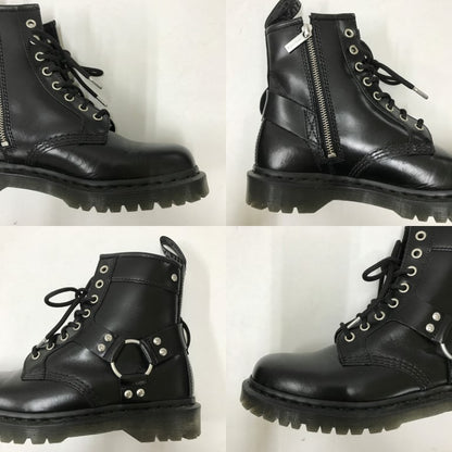Dr. Martens 1460 Harness 8-Eye Boots Black Size EU41
