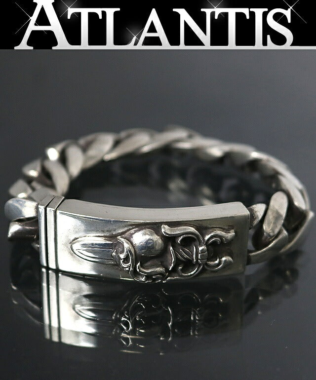CHROME HEARTS Classic Link Dagger Heart ID Size ONE SIZE