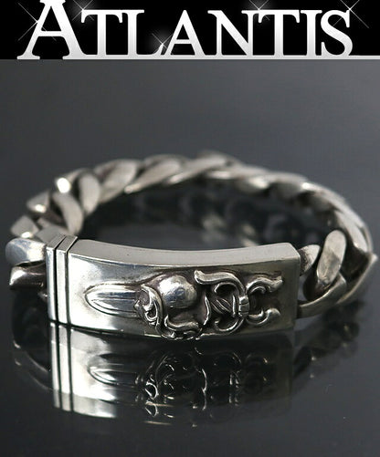 CHROME HEARTS Classic Link Dagger Heart ID Size ONE SIZE