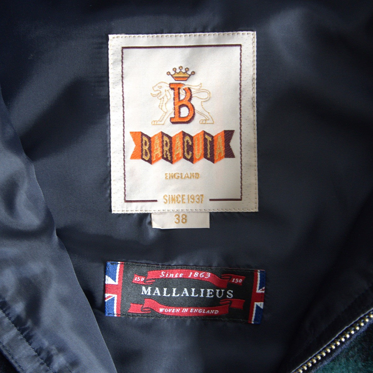 Baracuta 40 G9 Harrington Jacket Size 38