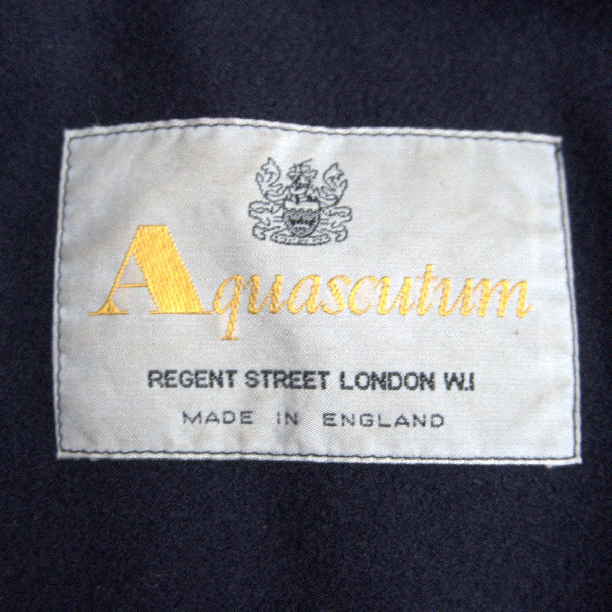 Aquascutum 70S Wool Jacket Size SHORT