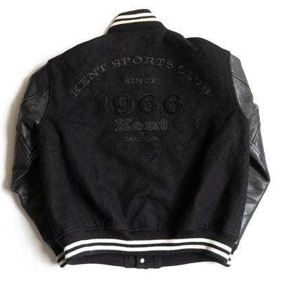 Kent IN TRADITION Leather-sleeved varsity jacket Size L