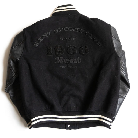 Kent IN TRADITION Leather-sleeved varsity jacket Size L