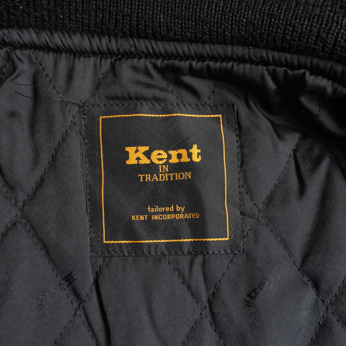 Kent IN TRADITION Leather-sleeved varsity jacket Size L