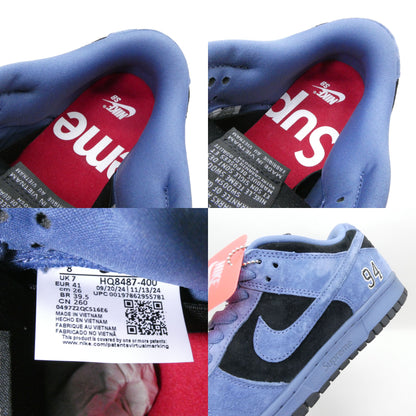 Supreme Nike SB Dunk Low OG QS Ocean Fog Blue Sneakers