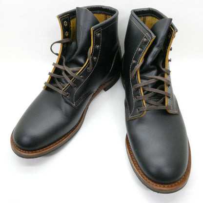 RED WING Black Beckman Flatbox Boots No.9060