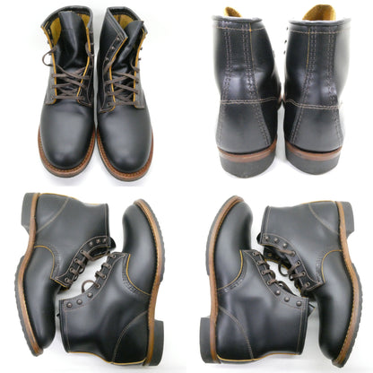 RED WING Black Beckman Flatbox Boots No.9060