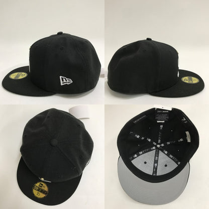 Supreme Gold Cross S Logo New Era Hat Black Size 7