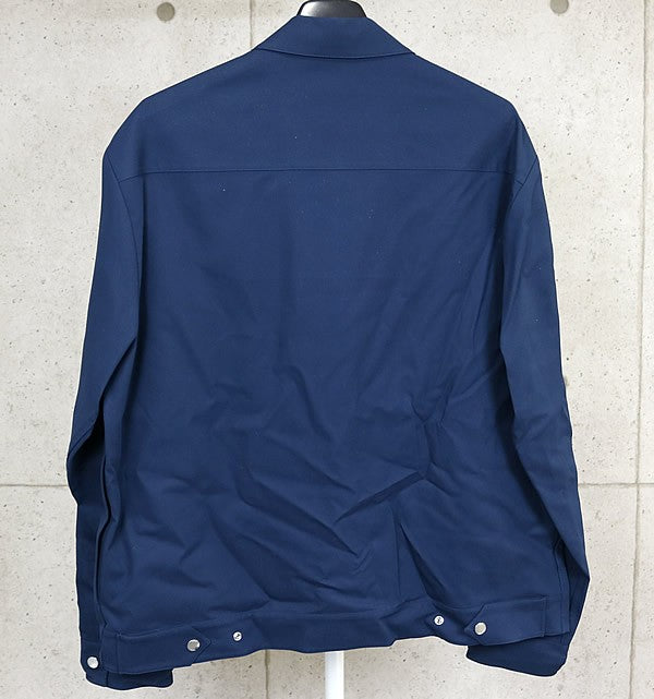 Dior x Stussy Double Zip Cotton Jacket Navy Size 41