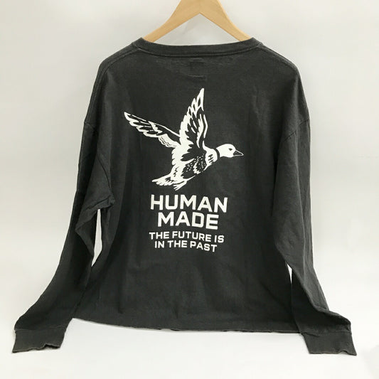 HUMAN MADE Graphic Long Sleeve T-Shirt Black Size L